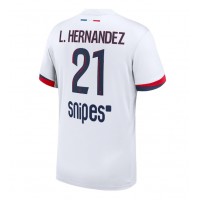 Dres Paris Saint-Germain Lucas Hernandez #21 Preč 2025-26 Krátky Rukáv Dres Paris Saint-Germain Lucas Hernandez #21 Preč 2025-26 Krátky Rukáv